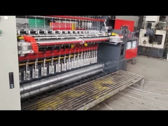 網の幅2440mmの固定結び目の塀機械ライン ワイヤー スペース75mm 220v