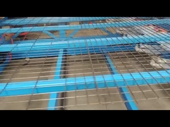 ロールの高さ 2.4m 溶接したワイヤーメッシュ 機械 容量 300 ロール / 日